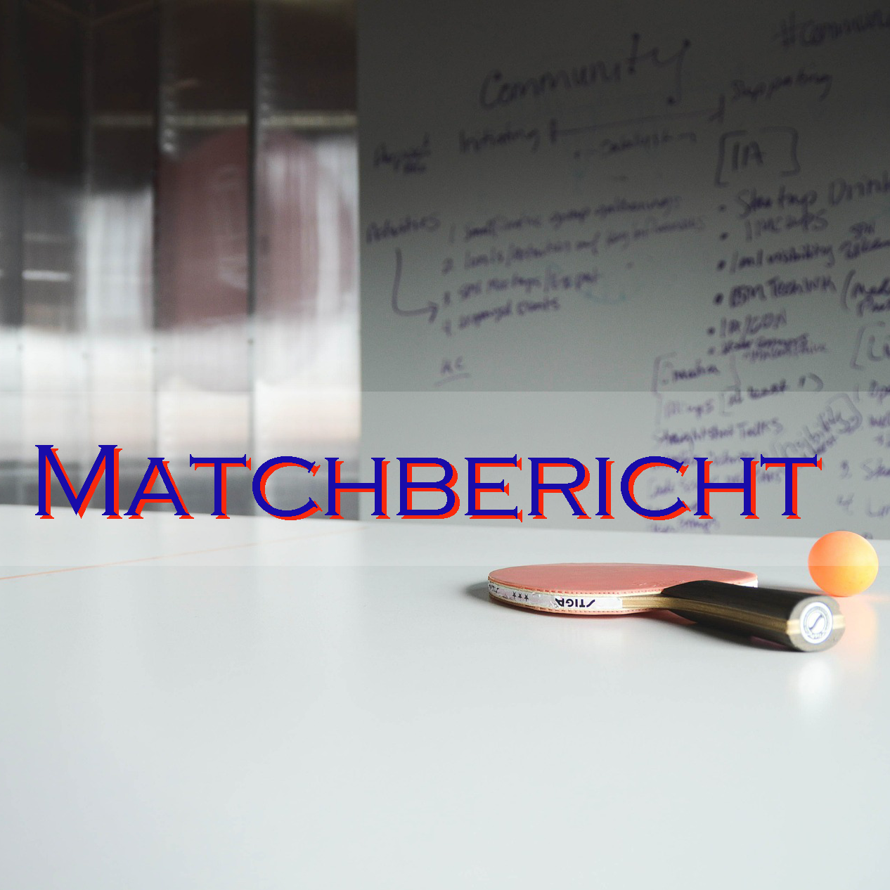 Matchbericht Tisch Tennis Club Regio Moossee